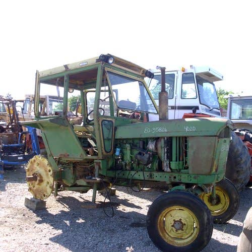 Used John Deere 4020 Tractor parts.