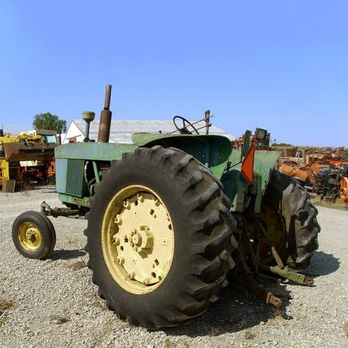 Used John Deere 4020 Tractor parts.