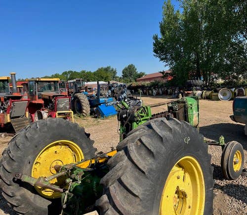 Used John Deere 4020 Tractor parts.