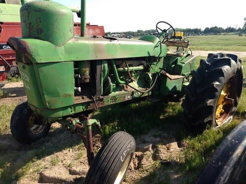 Used John Deere 4020 Tractor parts.