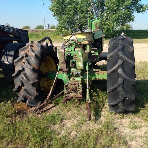 Used John Deere 4020 Tractor parts.