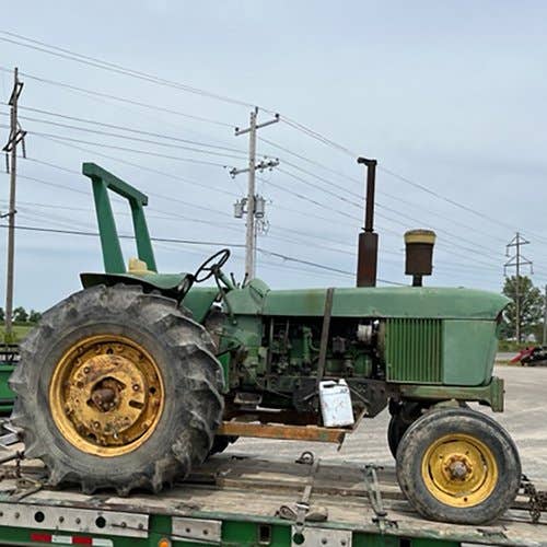 Used John Deere 4020 Tractor parts.
