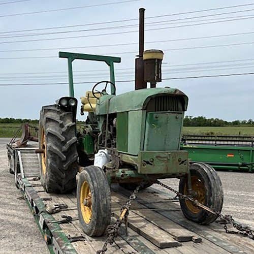 Used John Deere 4020 Tractor parts.