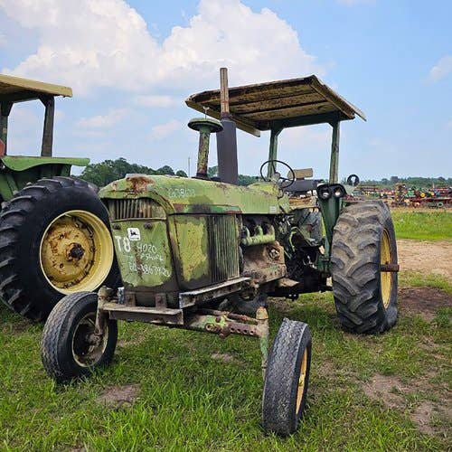 Used John Deere 4020 Tractor parts.