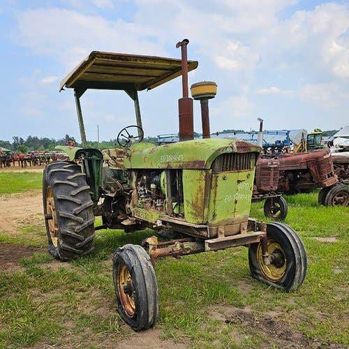 Used John Deere 4020 Tractor parts.