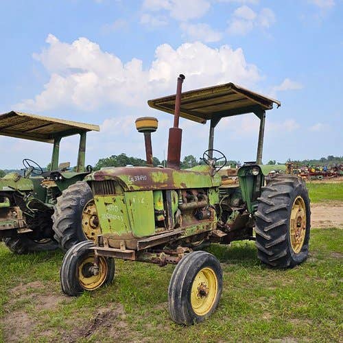 Used John Deere 4020 Tractor parts.