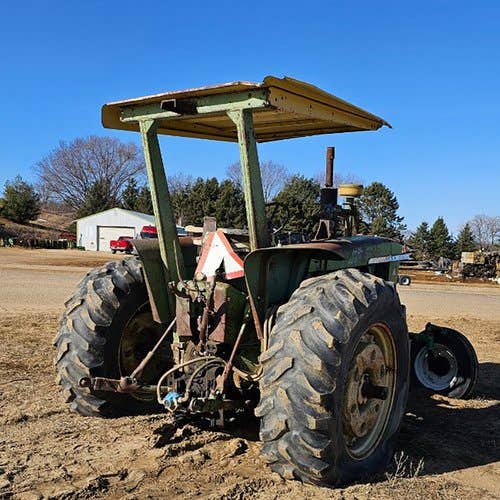 Used John Deere 4020 Tractor parts.