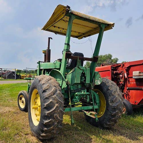 Used John Deere 4020 Tractor parts.