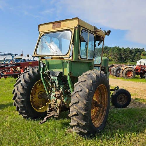 Used John Deere 4020 Tractor parts.