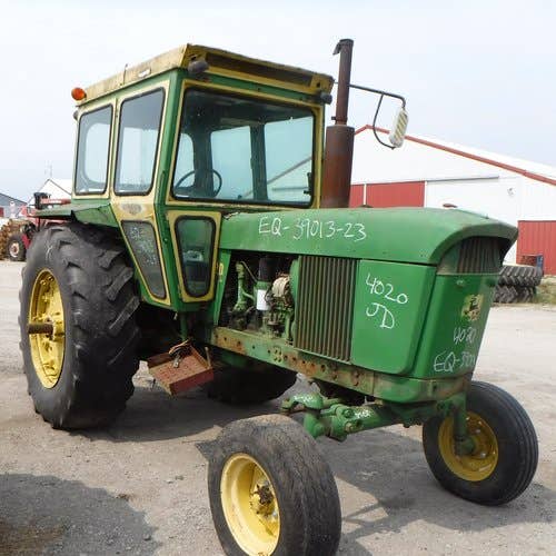 Used John Deere 4020 Tractor parts.