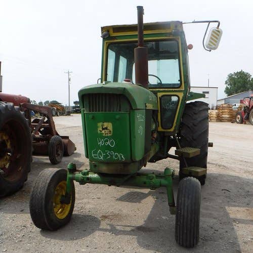 Used John Deere 4020 Tractor parts.