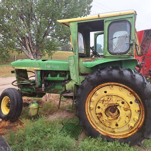Used John Deere 4020 Tractor parts.