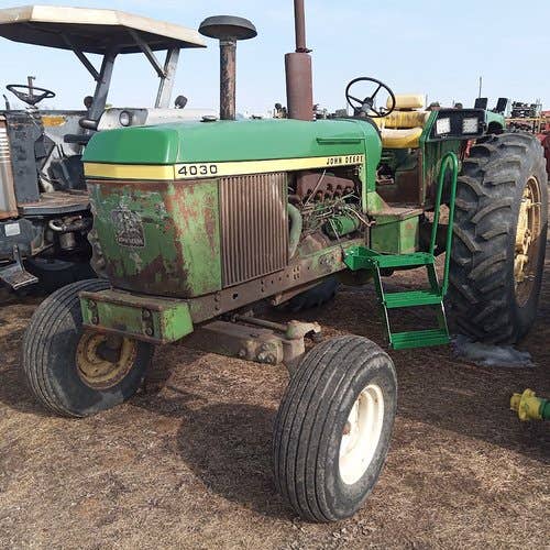 Used John Deere 4030 Tractor parts.