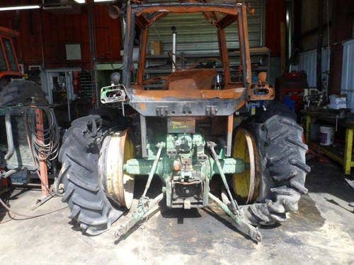 Used John Deere 4040 Tractor parts.