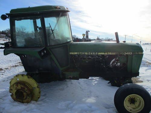 Used John Deere 4040 Tractor parts.