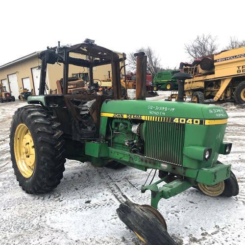 Used John Deere 4040 Tractor parts.