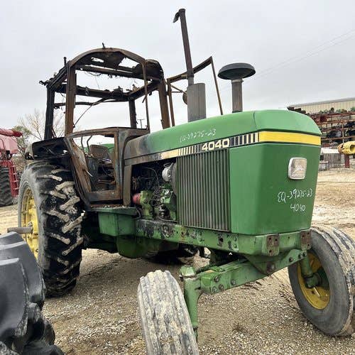 Used John Deere 4040 Tractor parts.