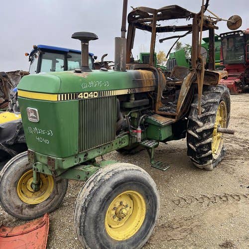 Used John Deere 4040 Tractor parts.