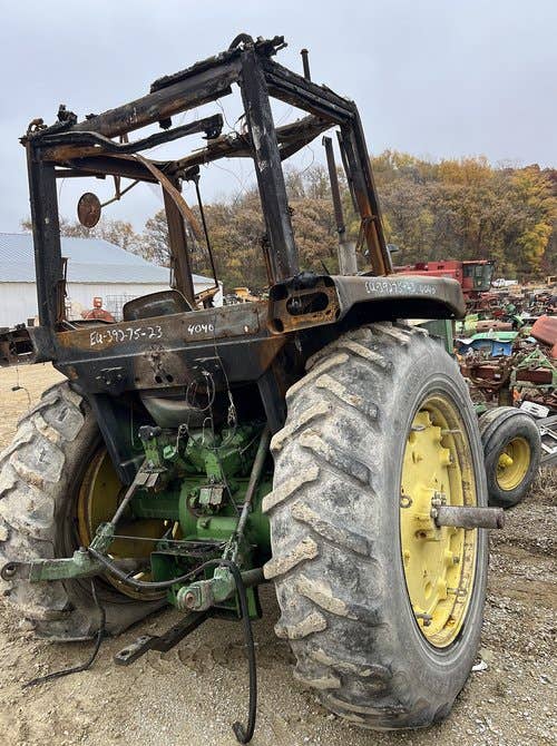 Used John Deere 4040 Tractor parts.