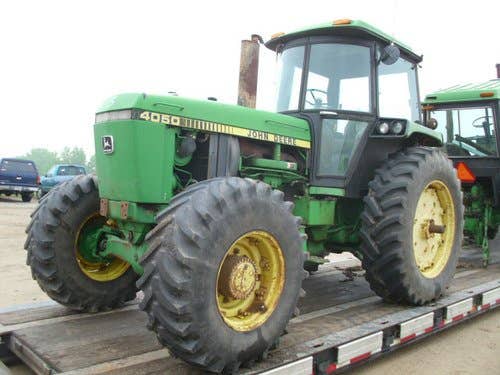 Used John Deere 4050 Tractor parts.