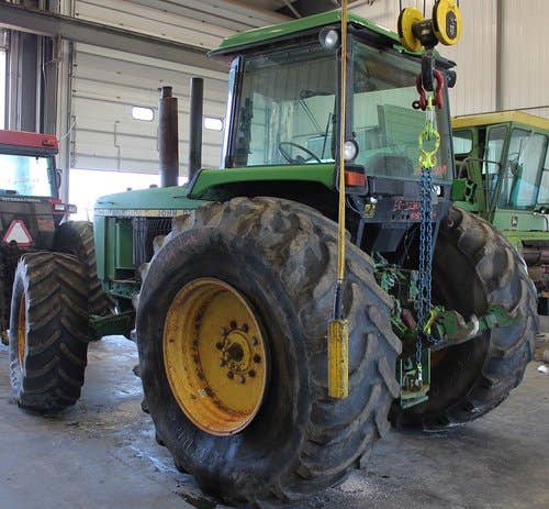 1988 Used John Deere 4050 Tractor parts.