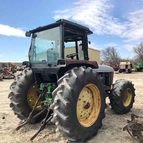 Used John Deere 4050 Tractor parts.