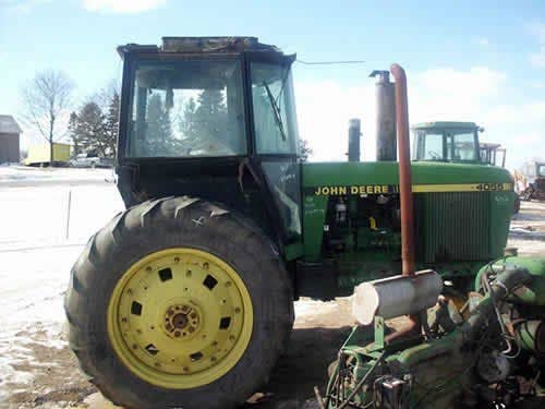 Used John Deere 4055 Tractor parts.
