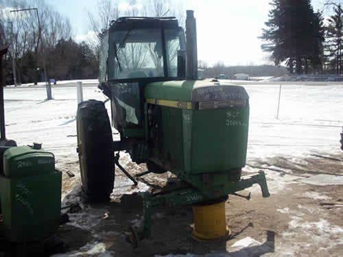 Used John Deere 4055 Tractor parts.