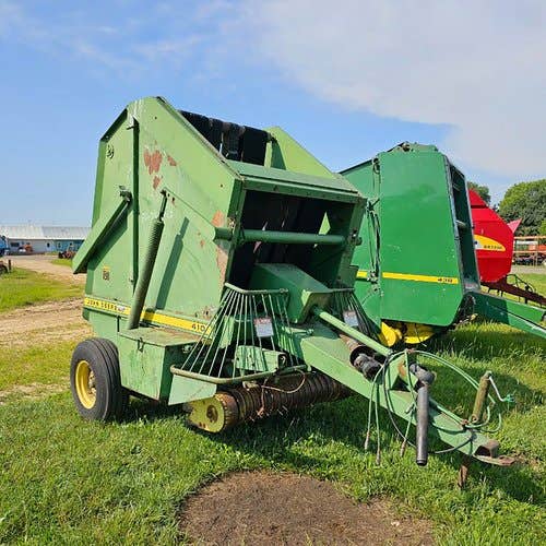 Used John Deere 410 Baler parts.