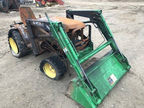 Used John Deere 4100 Tractor parts.