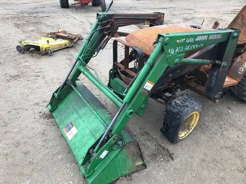 Used John Deere 4100 Tractor parts.