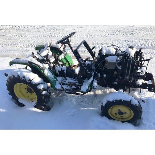 Used John Deere 4100 Tractor parts.