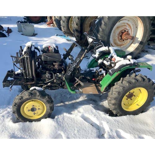 Used John Deere 4100 Tractor parts.
