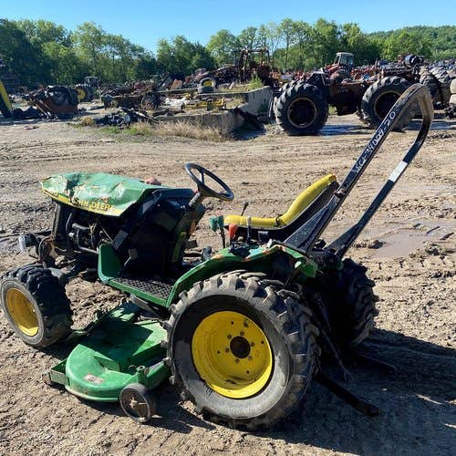 Used John Deere 4100 Tractor parts.