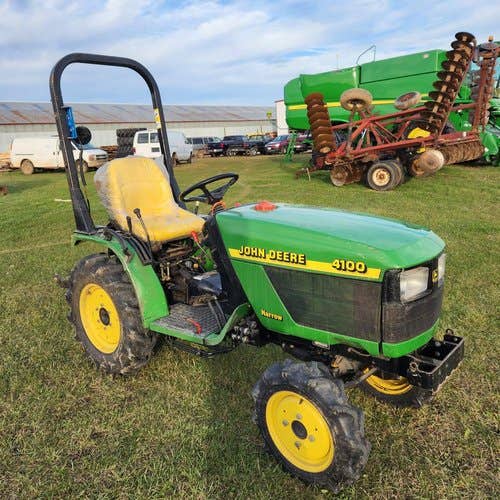 Used John Deere 4100 Tractor parts.