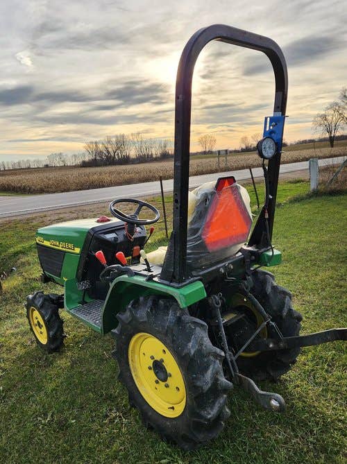 Used John Deere 4100 Tractor parts.