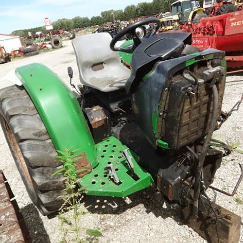 Used John Deere 4105 Tractor parts.