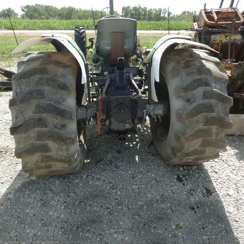 Used John Deere 4105 Tractor parts.