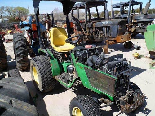 Used John Deere 4110 Tractor parts.