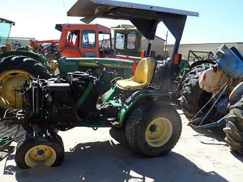 Used John Deere 4110 Tractor parts.