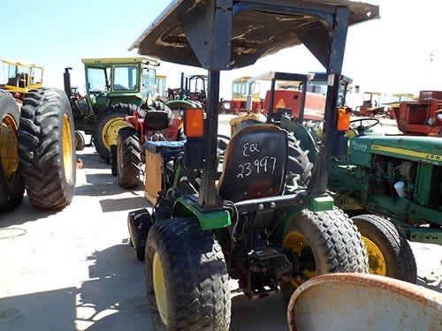 Used John Deere 4110 Tractor parts.