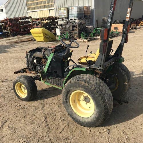 Used John Deere 4110 Tractor parts.