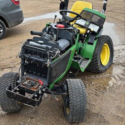 Used John Deere 4110 Tractor parts.