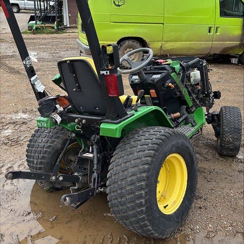 Used John Deere 4110 Tractor parts.