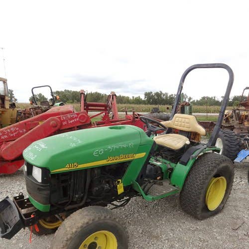 Used John Deere 4115 Tractor Parts Used John Deere 4115 Tractor Parts