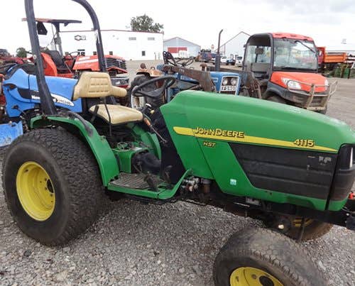 Used John Deere 4115 Tractor parts.