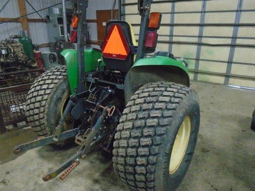 Used John Deere 4120 Tractor parts.