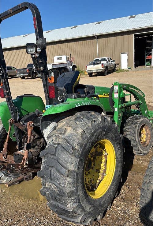 Used John Deere 4120 Tractor parts.