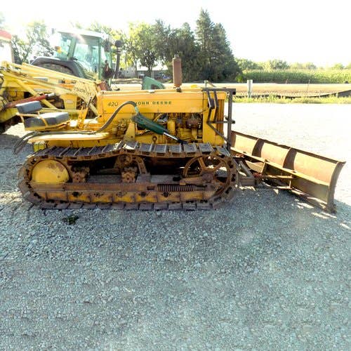 Used John Deere 420 Construction & Industrial parts.