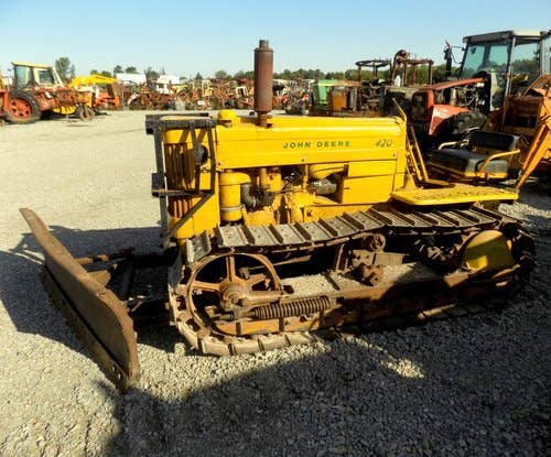 Used John Deere 420 Construction & Industrial parts.